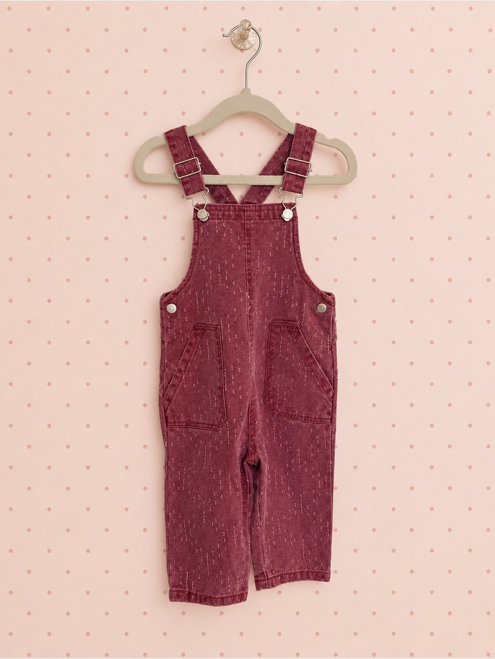 Zara Long Twill Overalls